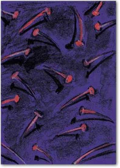 grissemann bilder naegel acryl auf Leinwand