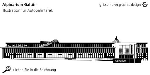 autobahntafel, alpinarium galt&uuml;r, paznaun, tirol